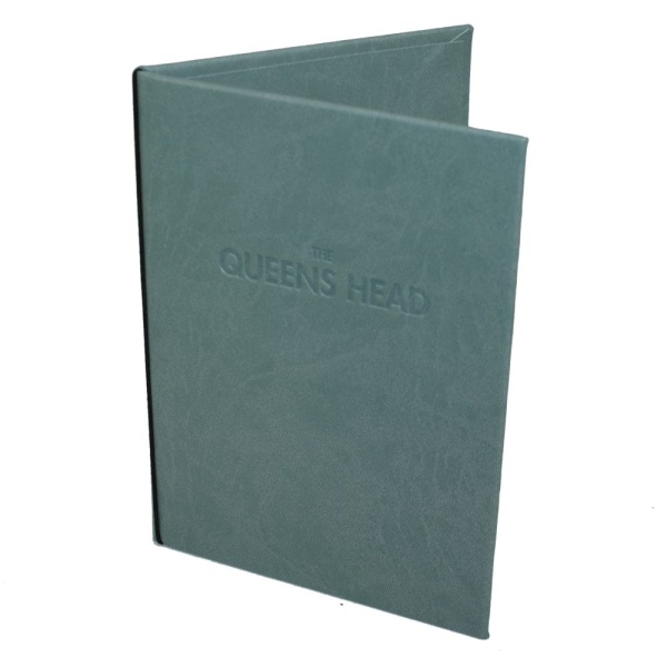 A5 Walsoken Soft Touch Faux Leather Menu Cover